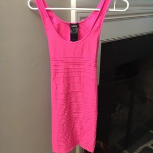 Pink bebe dress